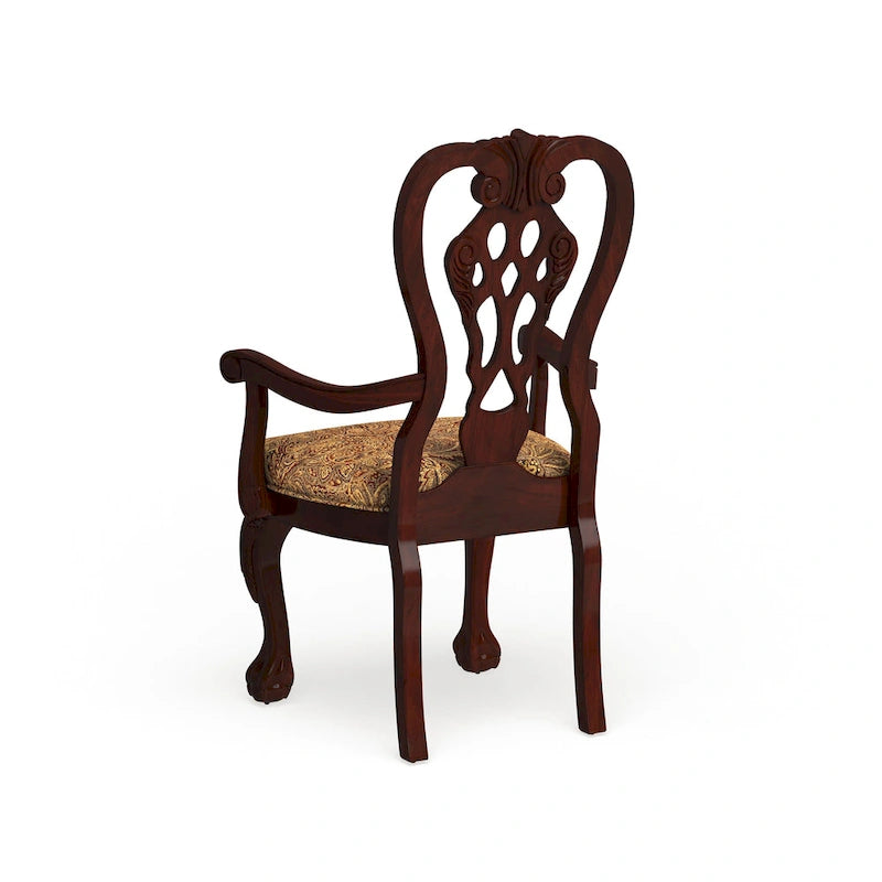 Furniture of America Carpia Formal Cherry Dining Chair (Set of 2)