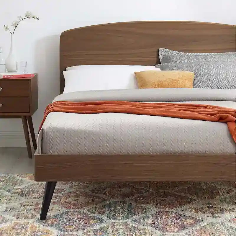 Bronwen King Wood Platform Bed