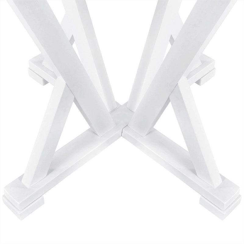 Rustic Farmhouse 5-Piece Counter Height Dining Table Set