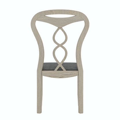 VECELO Solid Wood Dining Chairs Set of 2/4/6, Kitchen Side Chair