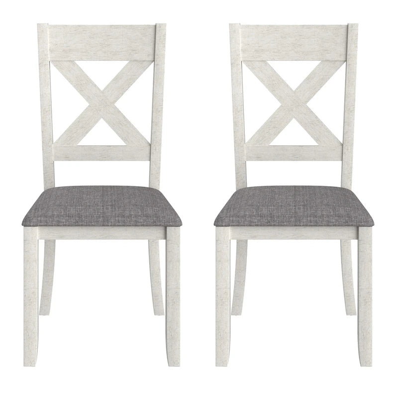 VECELO Solid Wood Dining Chairs Set of 2/4/6, Kitchen Side Chair