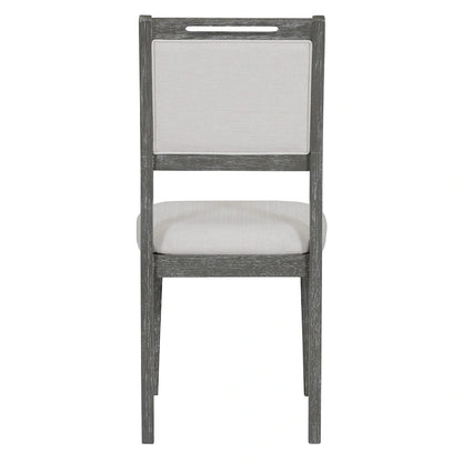 6 Pcs Dining Table Set, Wood Dining Kitchen Table and Chairs Set with Rectangular Table, 4 Upholstered Chairs and 1 Bench