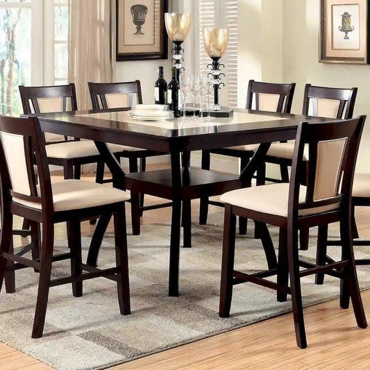 Dionne Contemporary 54-inch Counter Height Table by Furniture of America