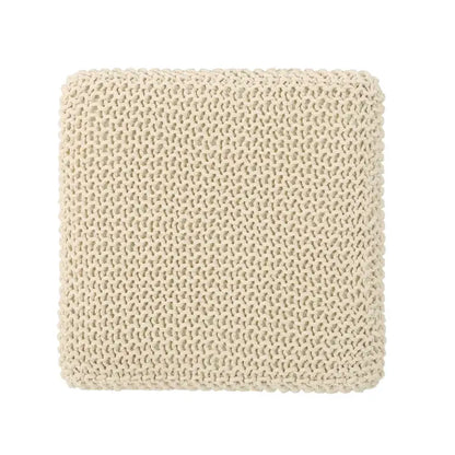 Tessie Knitted Foot Stool by Christopher Knight Home