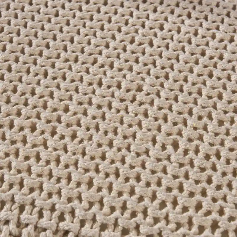 Tessie Knitted Foot Stool by Christopher Knight Home