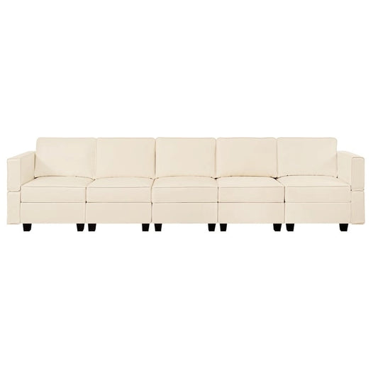 DIY Modular Sleeper Sectional Sofa Collection Convertible Sofa Couches with Storage Seats - Suitable for Living Room