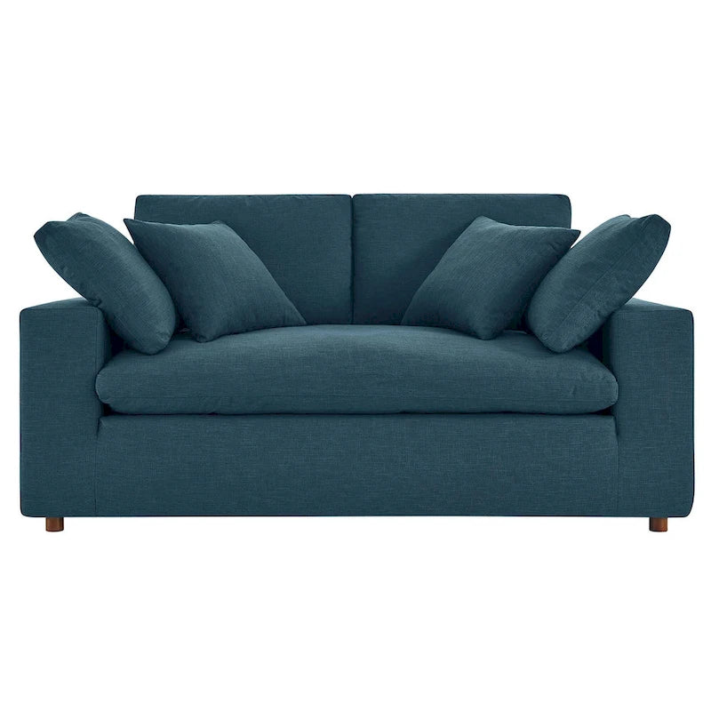 Commix Down Filled Overstuffed Loveseat - N/A