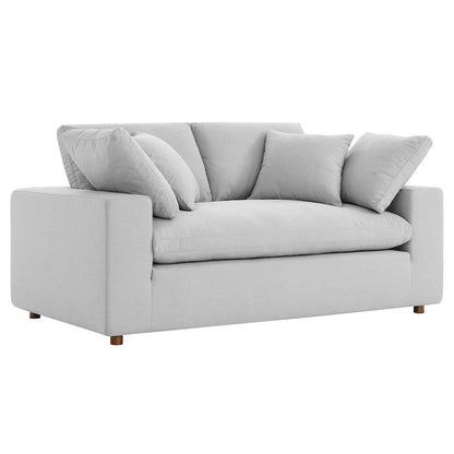 Commix Down Filled Overstuffed Loveseat - N/A