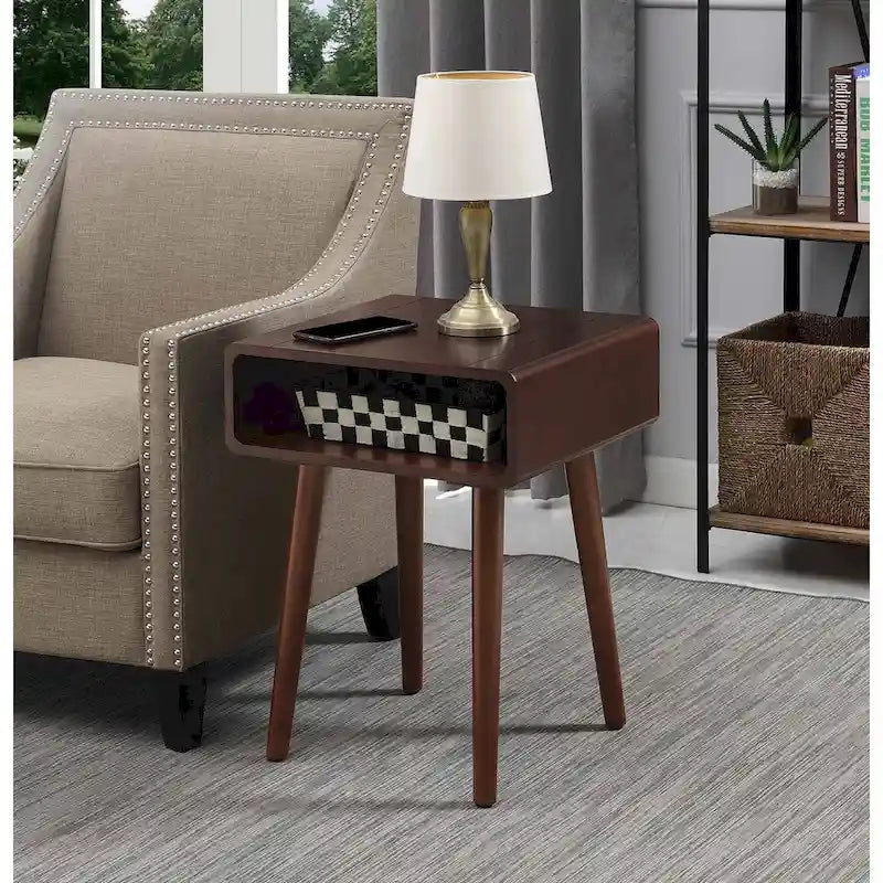 Convenience Concepts Napa End Table with Shelf