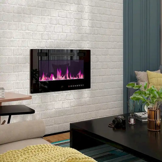 Electric Fireplace TV Stand Entertainment Center Remote Control