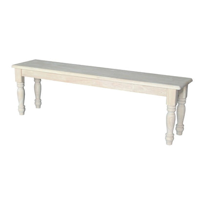 International Concepts Farmhouse Dining Bench