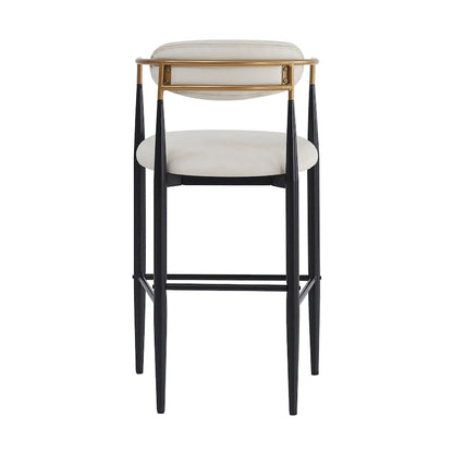 Elmore Fabric and Iron 30 Inch Barstools (Set of 2) by Christopher Knight Home