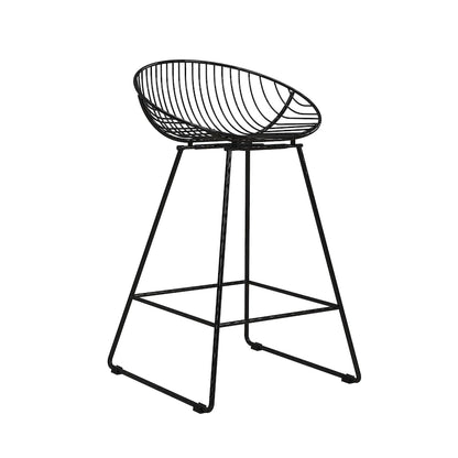 CosmoLiving by Cosmopolitan Ellis 24 Metal Counter Height Bar Stool
