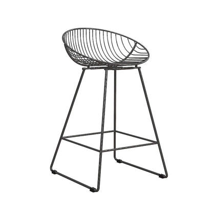 CosmoLiving by Cosmopolitan Ellis 24 Metal Counter Height Bar Stool
