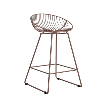 CosmoLiving by Cosmopolitan Ellis 24 Metal Counter Height Bar Stool