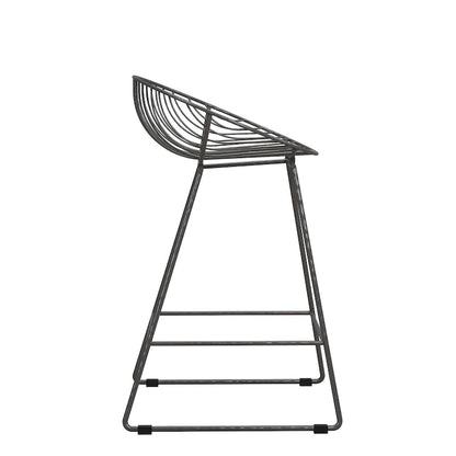 CosmoLiving by Cosmopolitan Ellis 24 Metal Counter Height Bar Stool