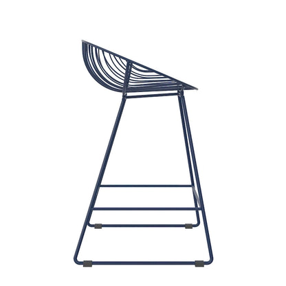 CosmoLiving by Cosmopolitan Ellis 24 Metal Counter Height Bar Stool