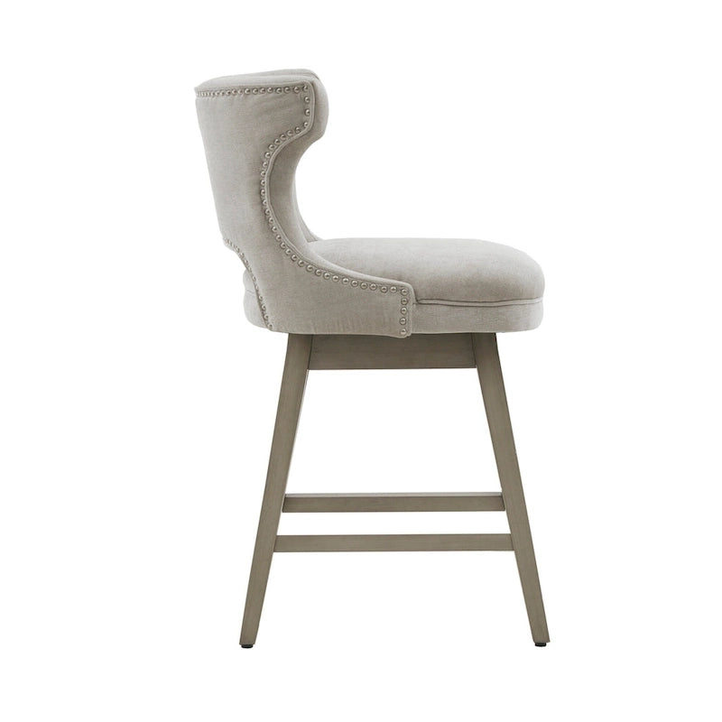Madison Park Janet 360 degree Swivel Counter Stool