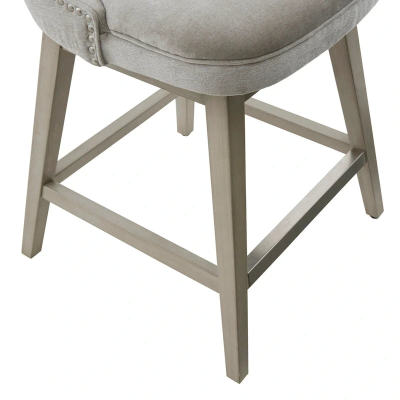 Madison Park Janet 360 degree Swivel Counter Stool
