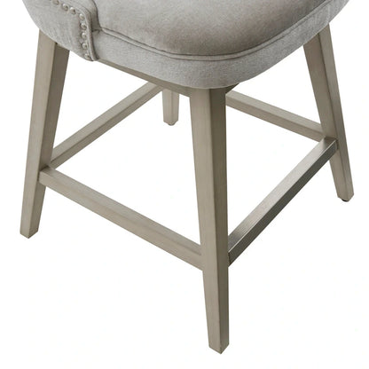 Madison Park Janet 360 degree Swivel Counter Stool