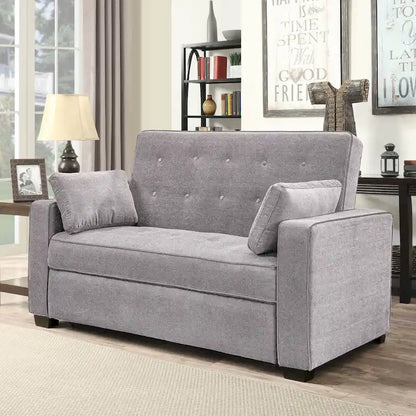 Serta Morrison Full Convertible Loveseat