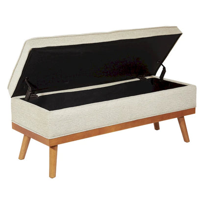 Carson Carrington Sastamala Mid-century Storage Bench