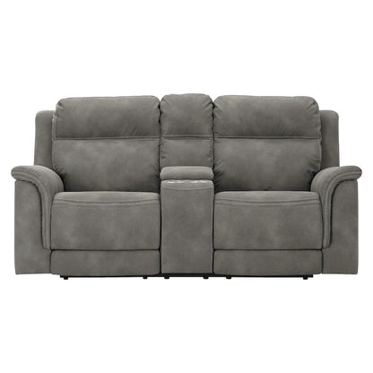 Signature Design by Ashley Next-Gen DuraPella Power Reclining Loveseat with Console