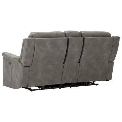 Signature Design by Ashley Next-Gen DuraPella Power Reclining Loveseat with Console