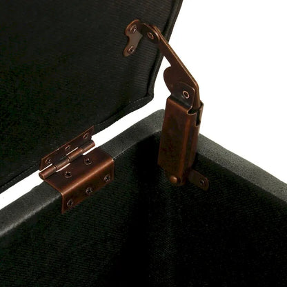 HomePop Storage Bench with Nail head Trim