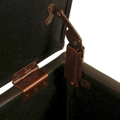 HomePop Storage Bench with Nail head Trim