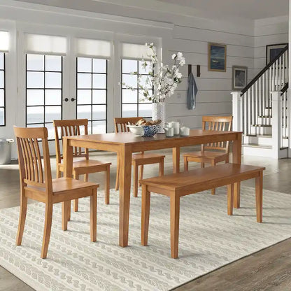 Wilmington II Wood Dining Bench by iNSPIRE Q Classic