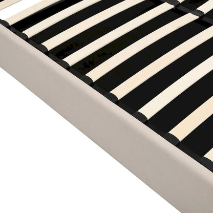 Full/Queen Upholstered Platform Bed with Lift Up Storage