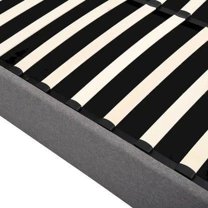 Full/Queen Upholstered Platform Bed with Lift Up Storage
