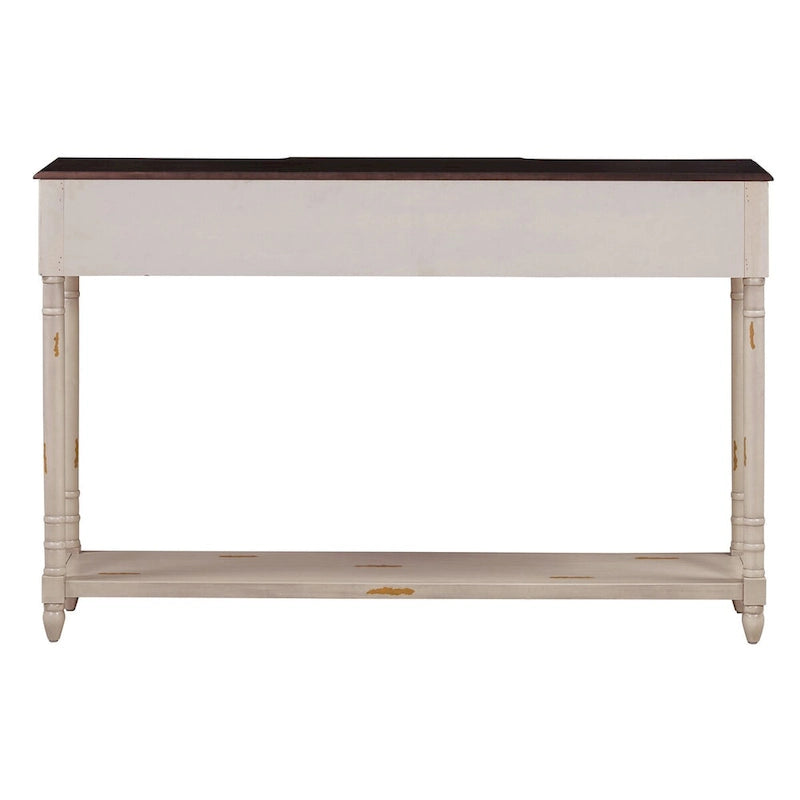 Console Table Sofa Table with Drawers for Entryway