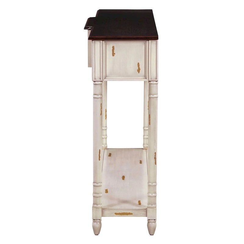 Console Table Sofa Table with Drawers for Entryway