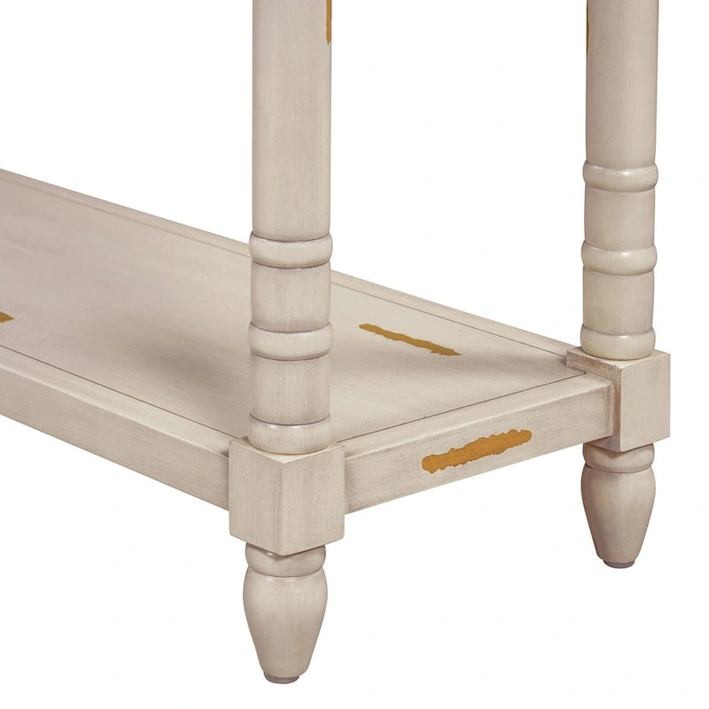 Console Table Sofa Table with Drawers for Entryway