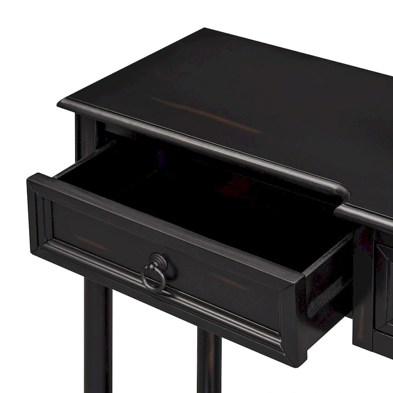Console Table Sofa Table with Drawers for Entryway