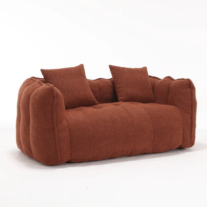 Comfortable square recliner sofa