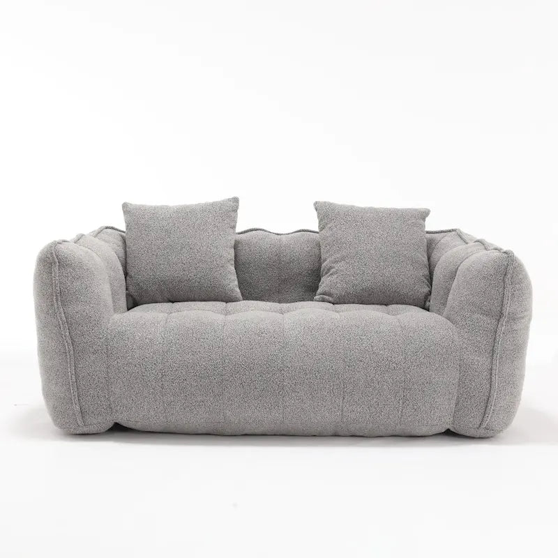 Comfortable square recliner sofa