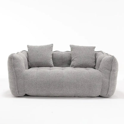 Comfortable square recliner sofa