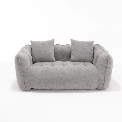 Comfortable square recliner sofa