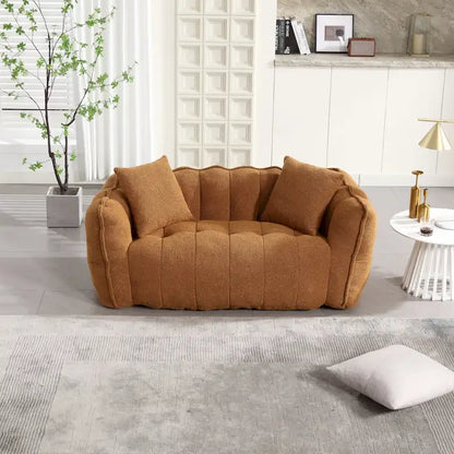 Comfortable square recliner sofa