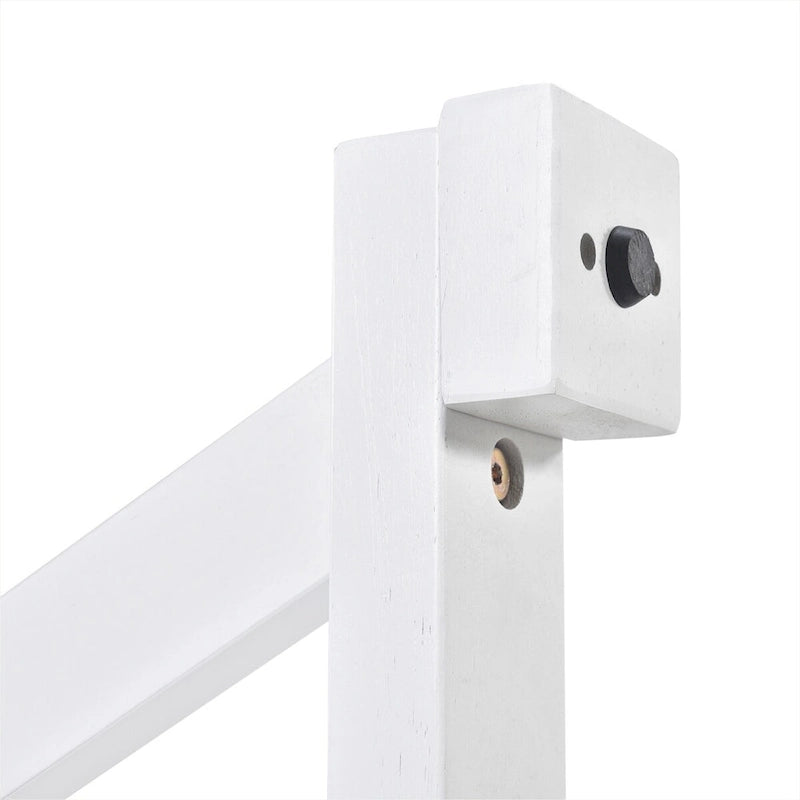 Rustic Farmhouse 5-Piece Counter Height Dining Table Set