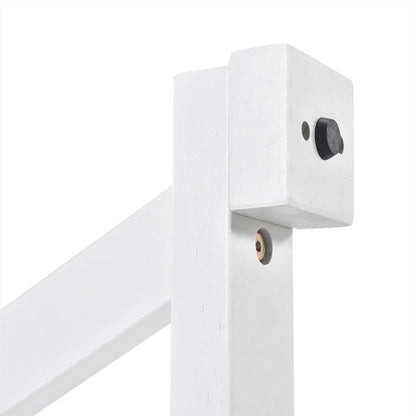 Rustic Farmhouse 5-Piece Counter Height Dining Table Set