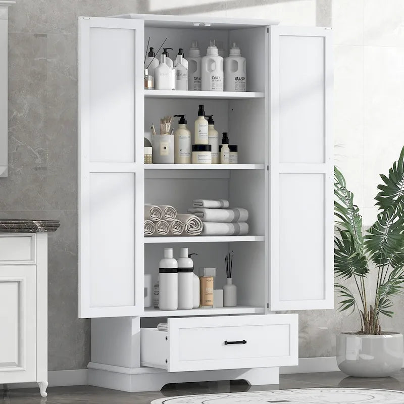 Tall Bathroom Storage Cabinet